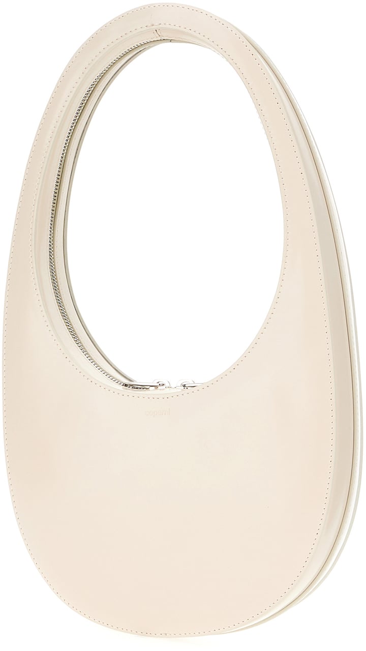 Coperni Coperni Sand leather Swipe shoulder bag Neutraal