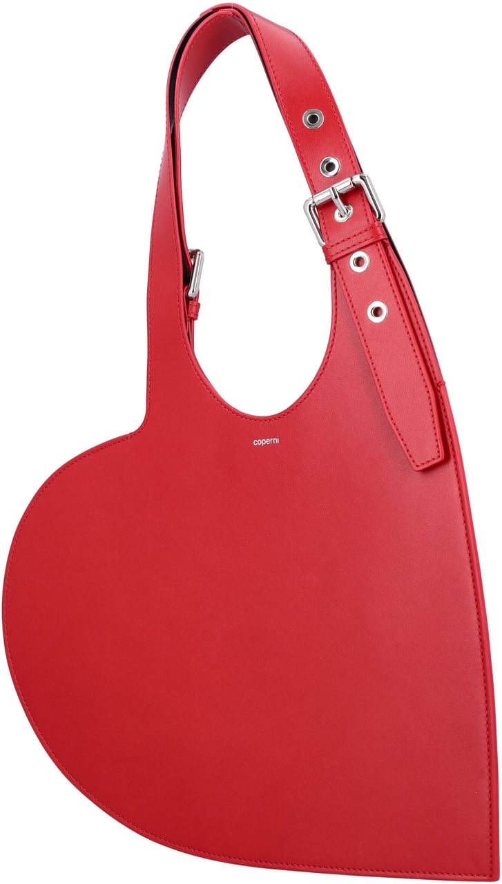 Coperni Belt Heart Tote Rosso Rood