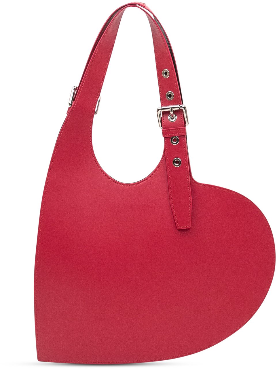 Coperni Belt Heart Tote Rood
