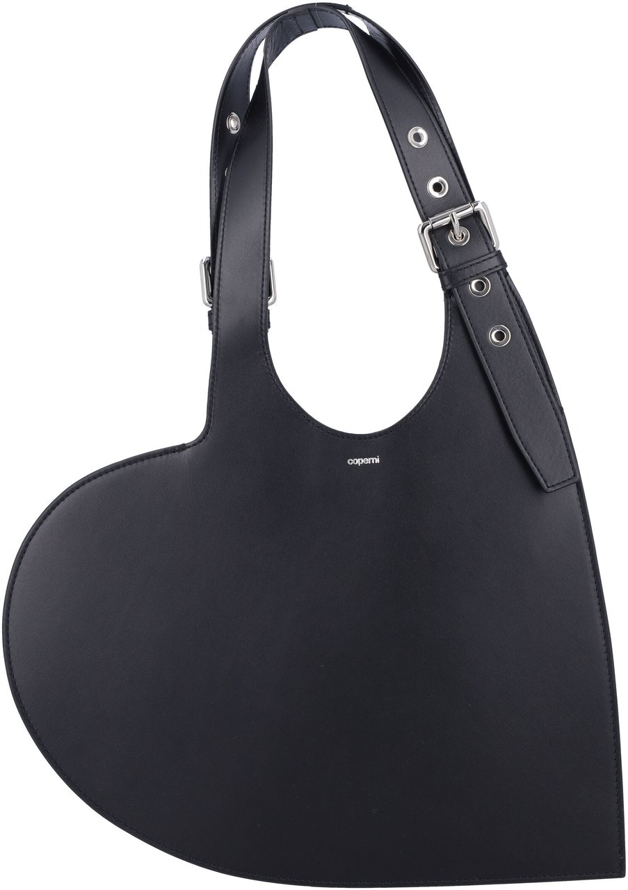 Coperni Belt Heart Tote Nero Zwart