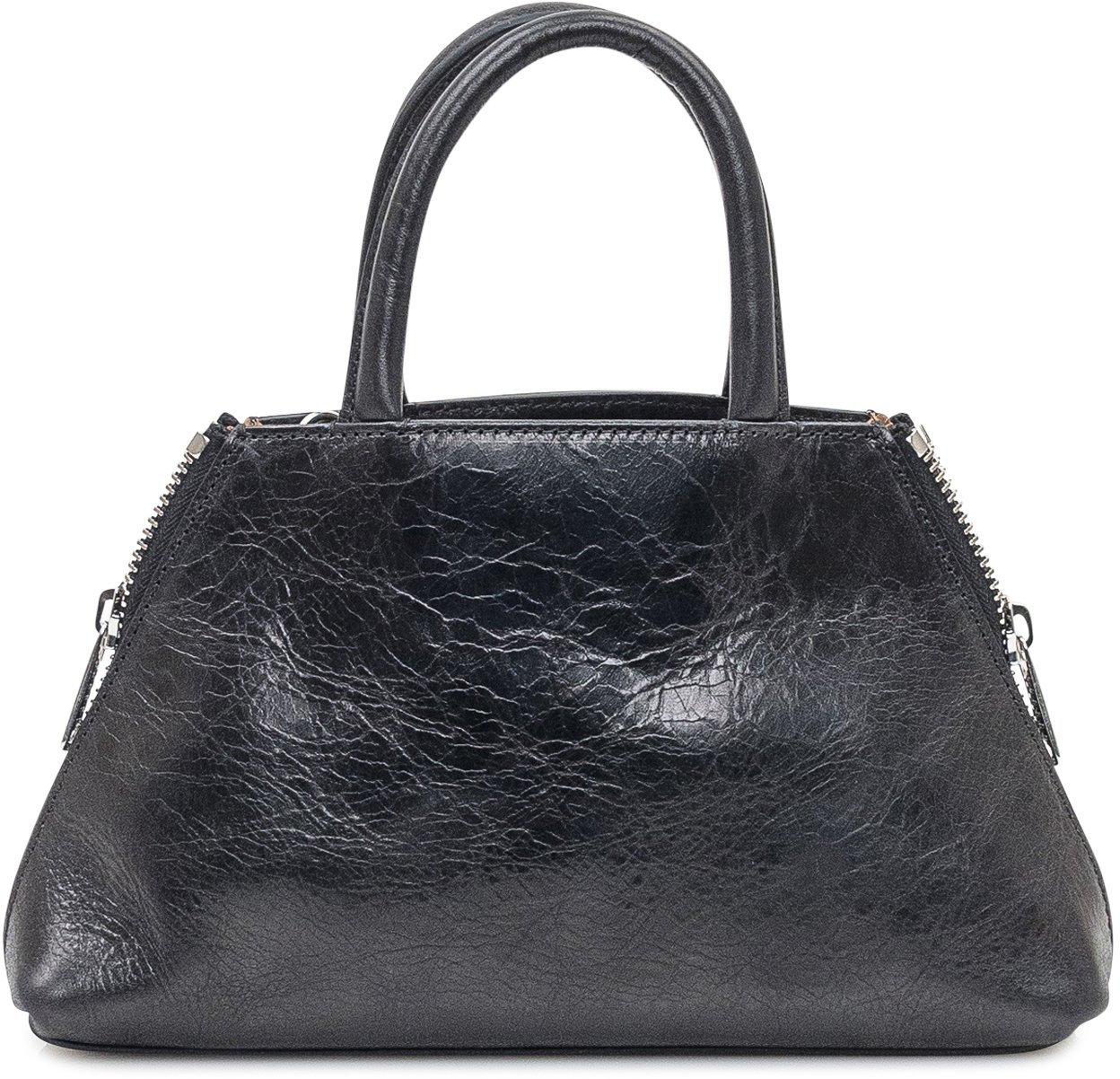 Coperni Coperni Borsa Mini Data Bag in Pelle Nera Zwart