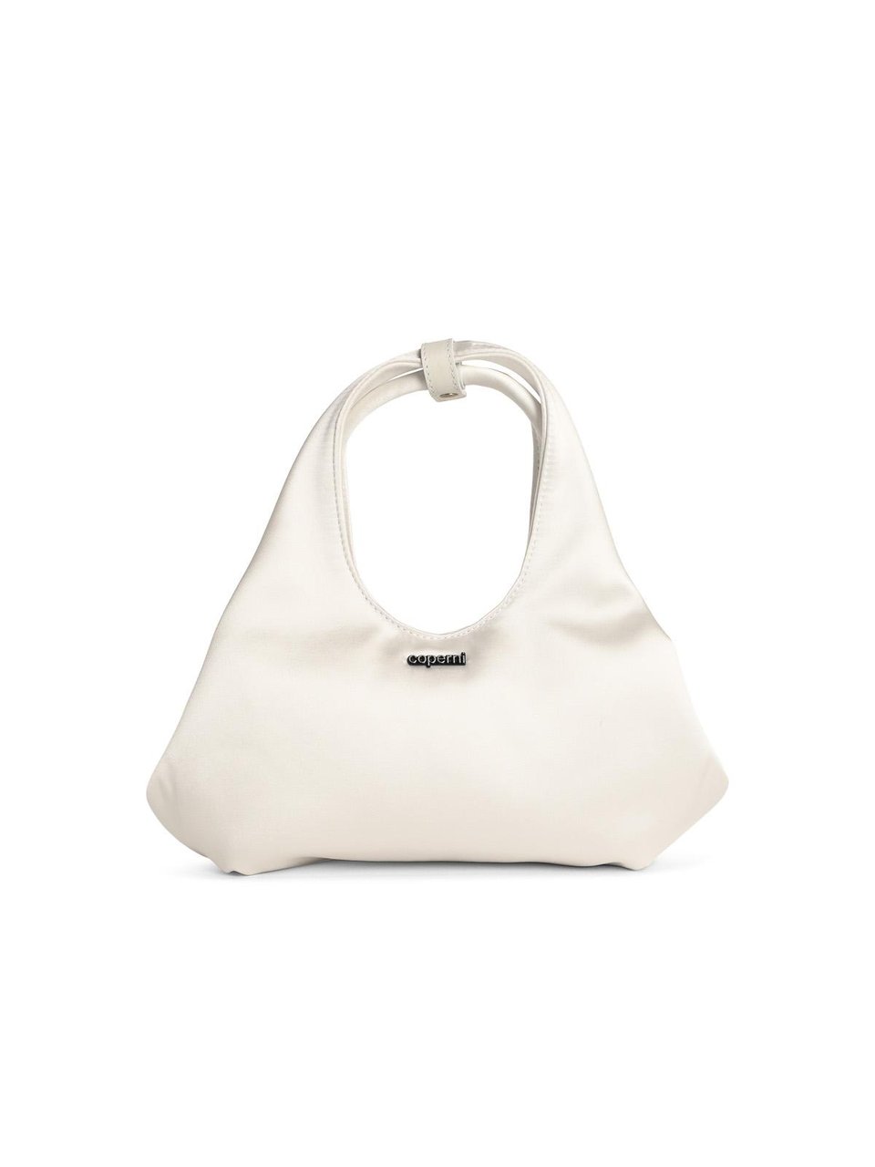 Coperni 'Folded' Mini Bag In White Fabric Neutraal
