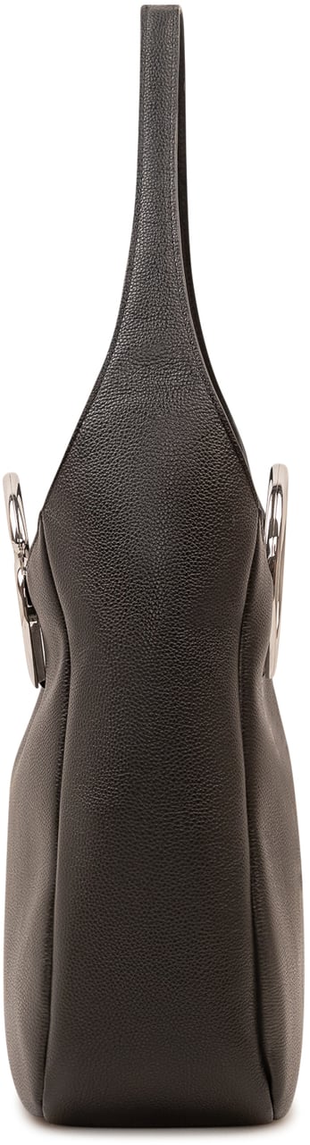 Coperni C Hobo Bag con Fibbia Logo Zwart