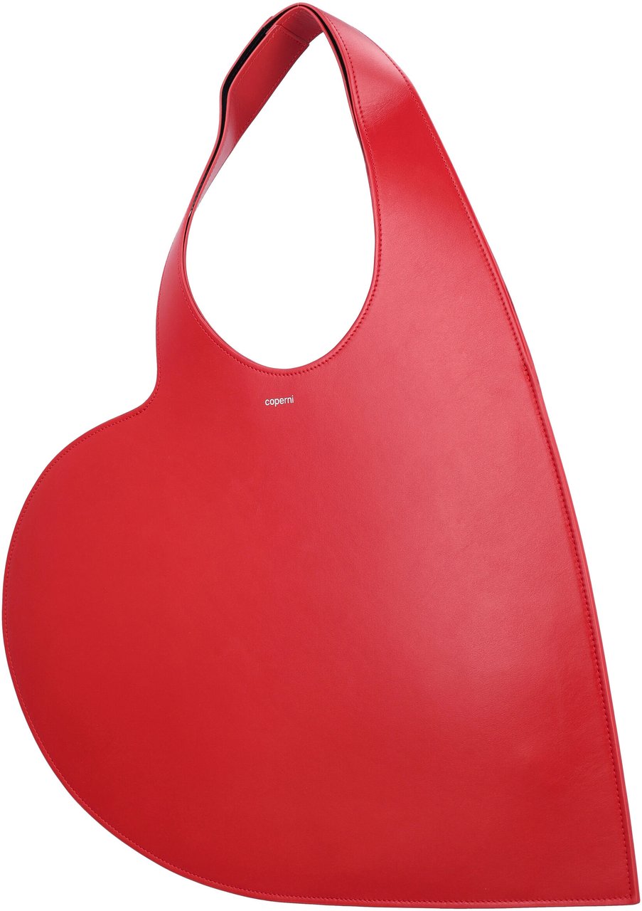 Coperni Heart Tote Bag Rosso Rood