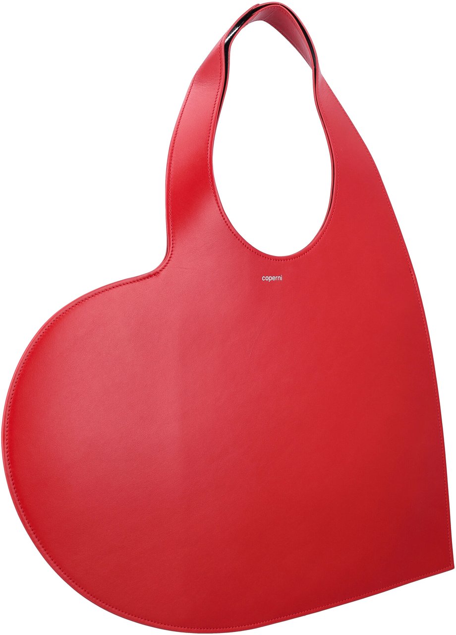 Coperni Heart Tote Bag Rosso Rood