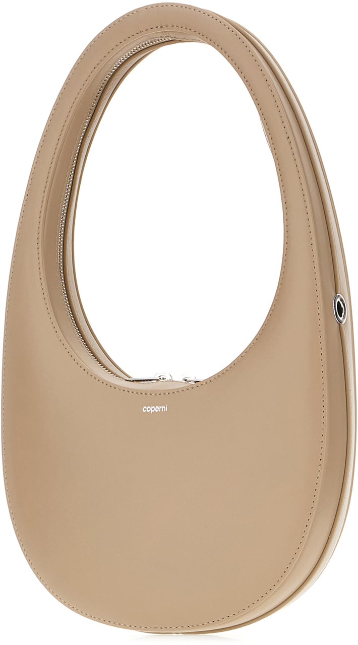 Coperni Coperni Cappuccino leather Swipe shoulder bag Beige