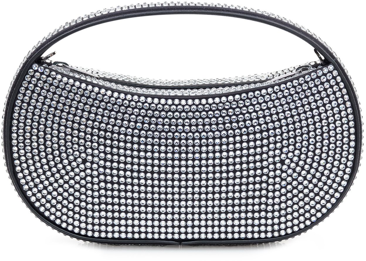 Coperni Borsa Piccola Con Cristalli Zwart