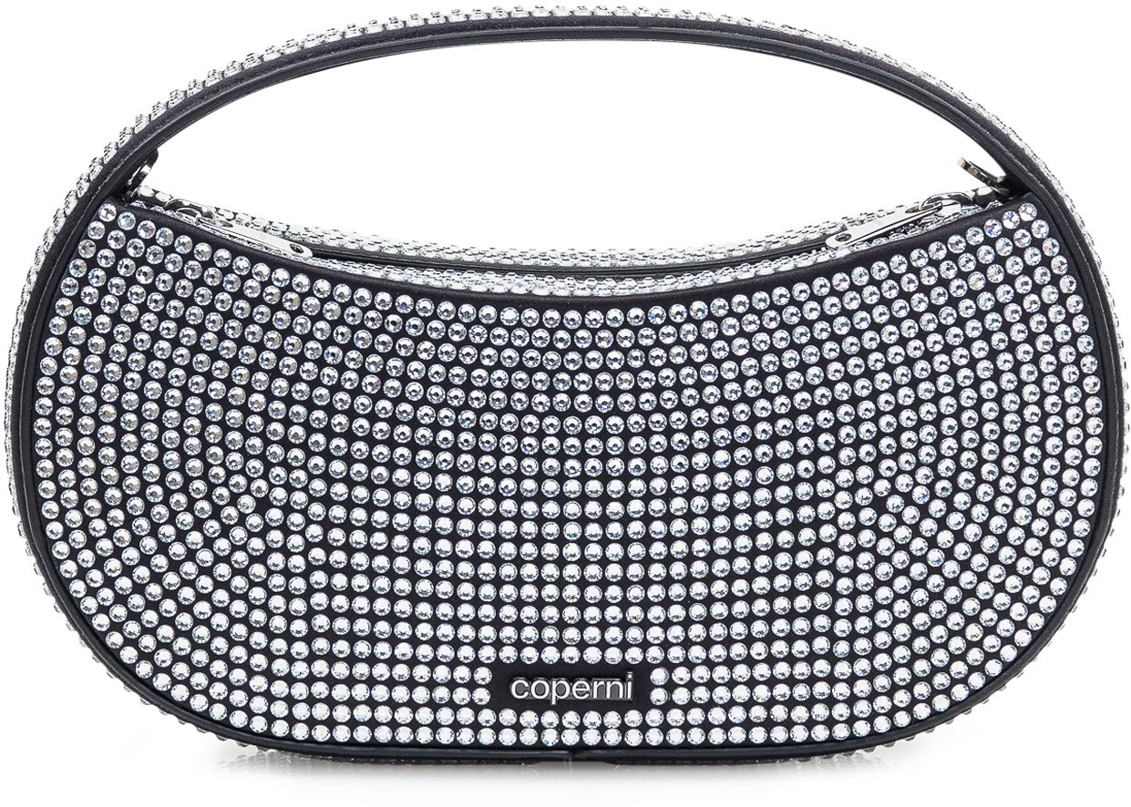 Coperni Borsa Piccola Con Cristalli Zwart