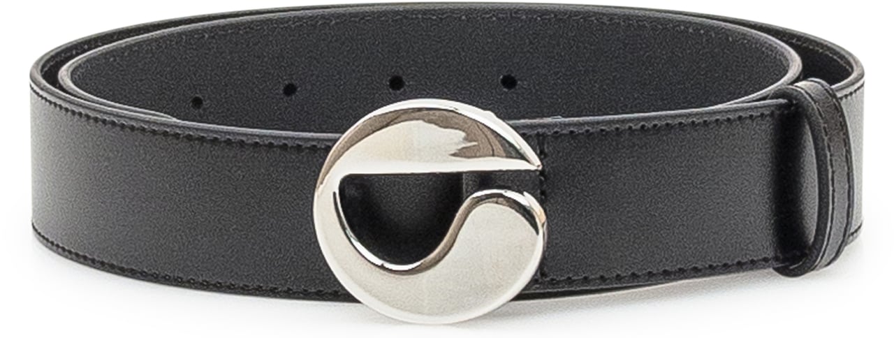 Coperni Cintura Logo Grande Zwart