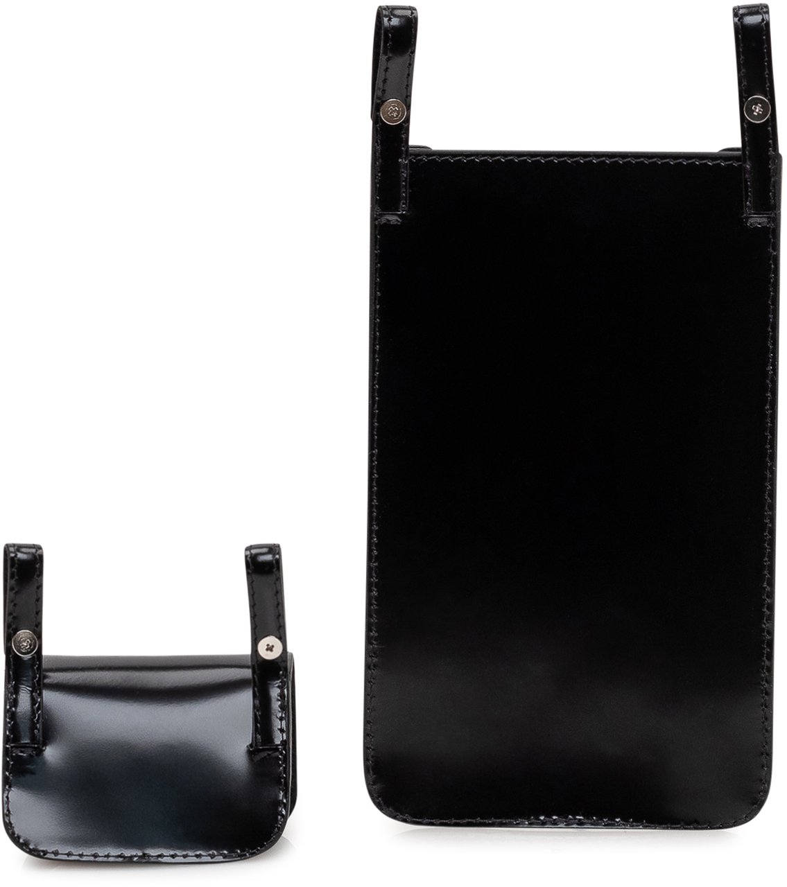 Coperni Cintura con Fibbia Rettangolare Zwart