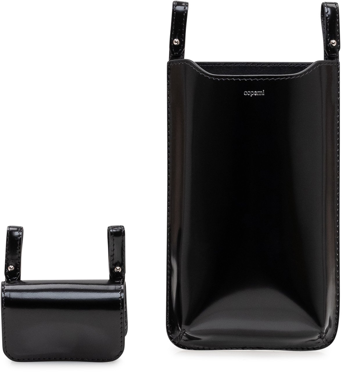 Coperni Cintura con Fibbia Rettangolare Zwart