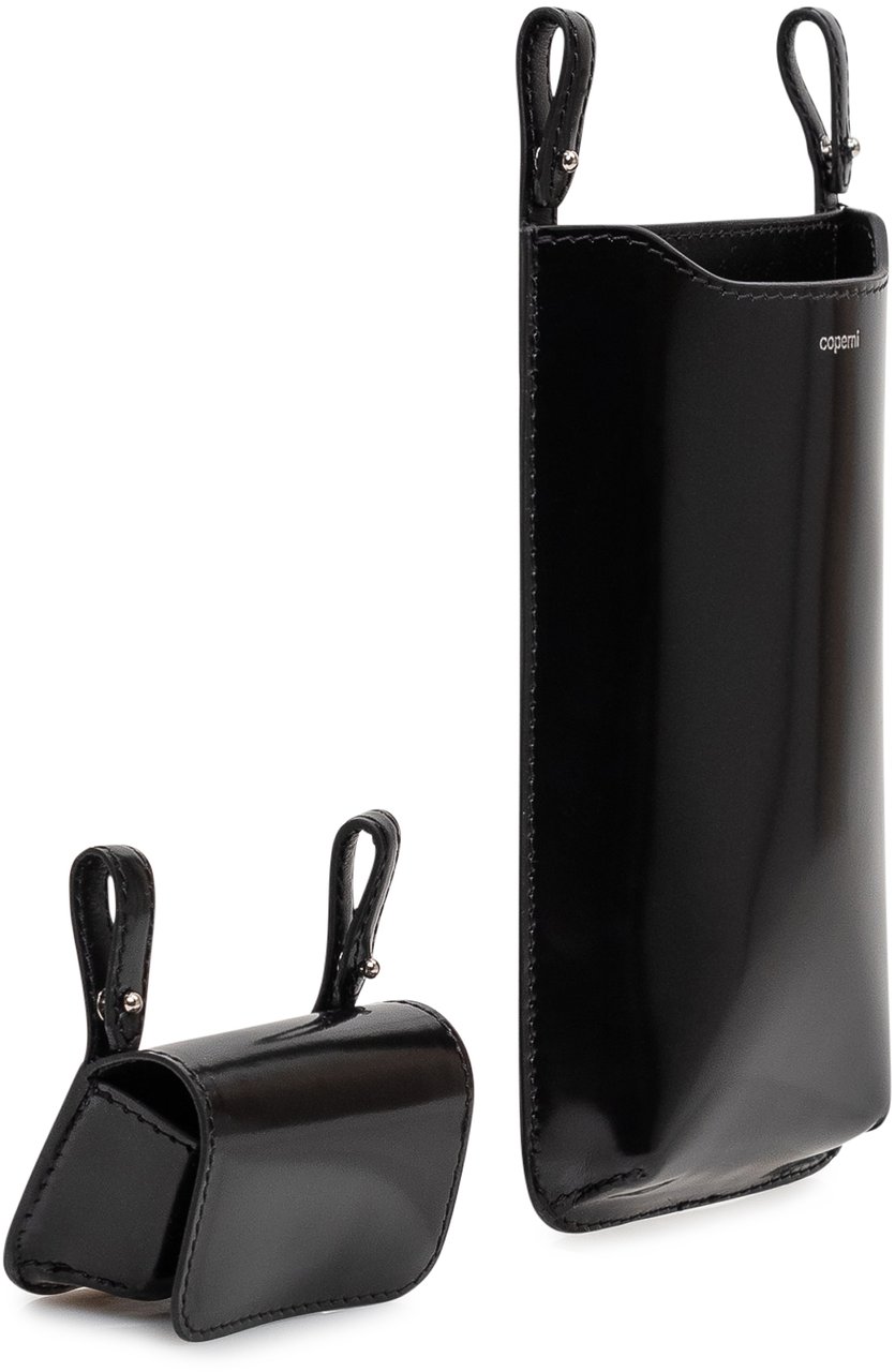 Coperni Cintura con Fibbia Rettangolare Zwart