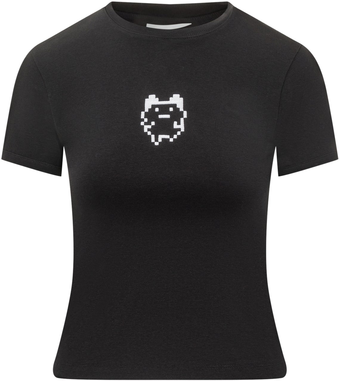 Coperni Coperni x Tamagotchi T-Shirt in Cotone Zwart