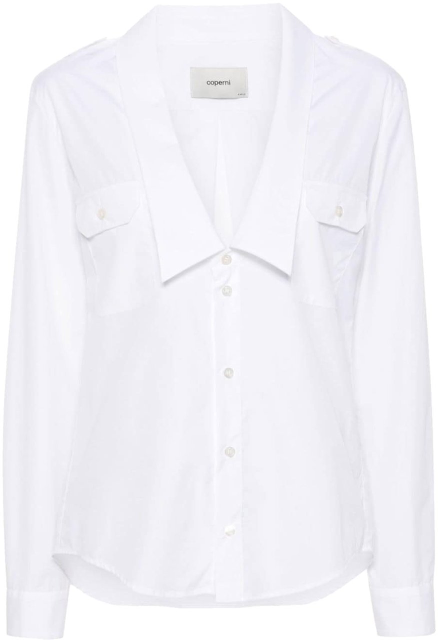 Coperni Top White Wit