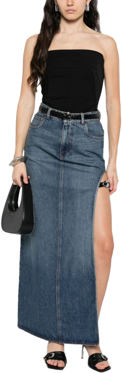 Coperni Skirts Denin Blauw