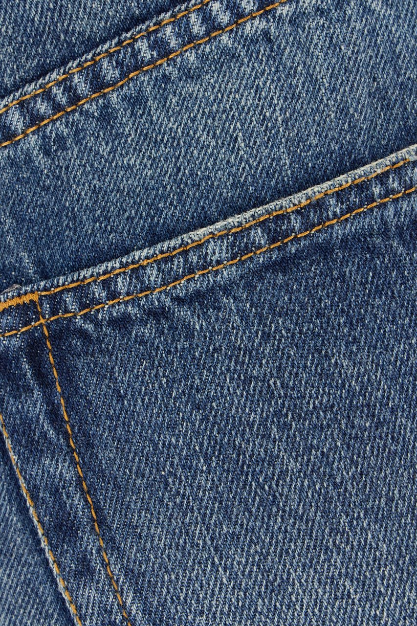 Coperni Denim mini skirt Blauw