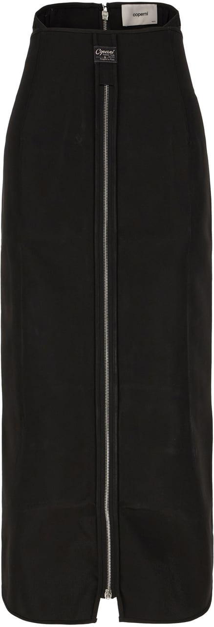 Coperni Coperni Black polyester skirt Zwart