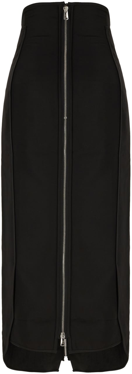 Coperni Coperni Black polyester skirt Zwart