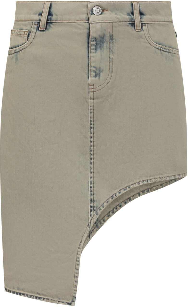 Coperni Gonna in Denim Blauw