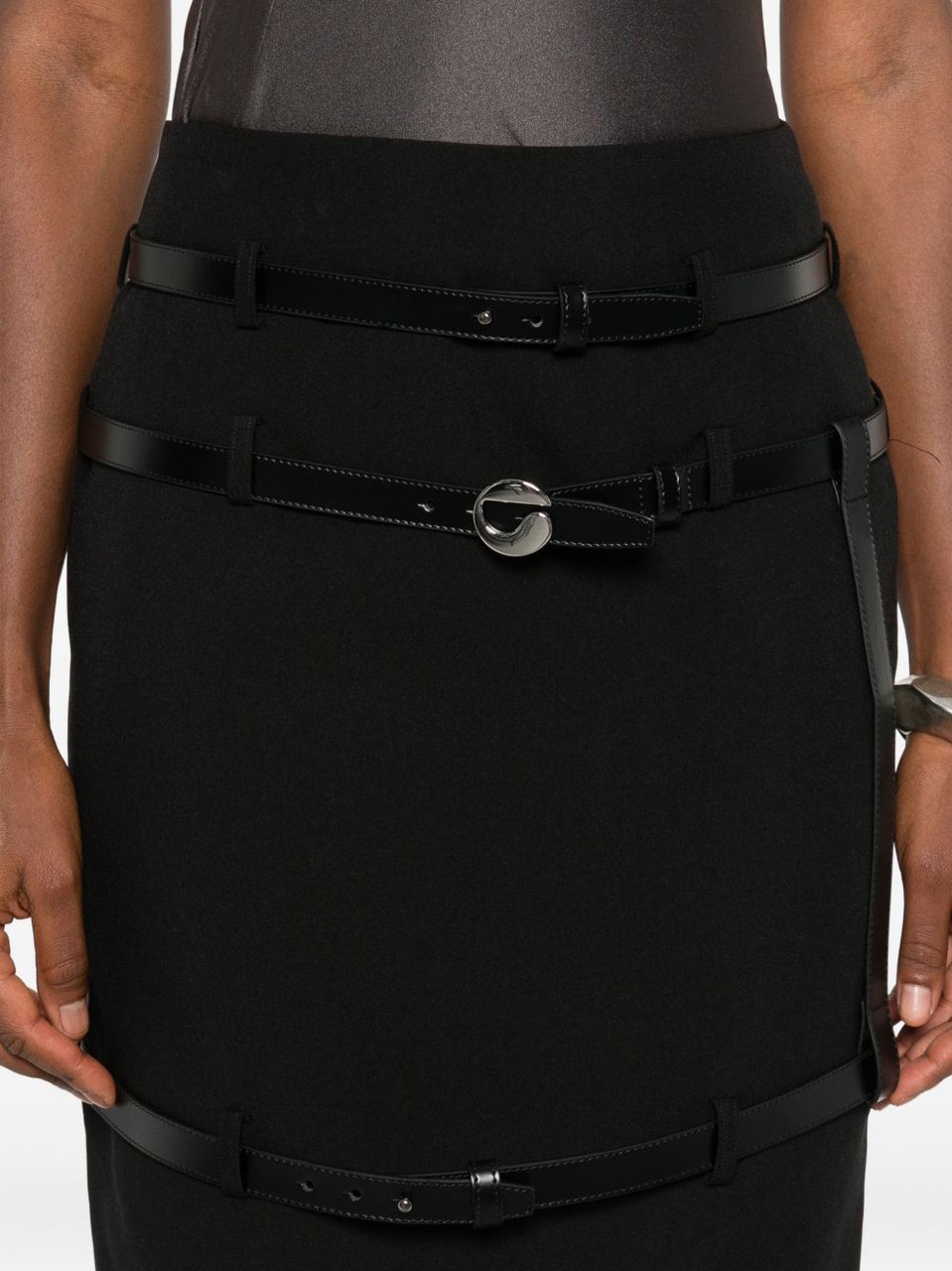 Coperni Skirts Black Zwart