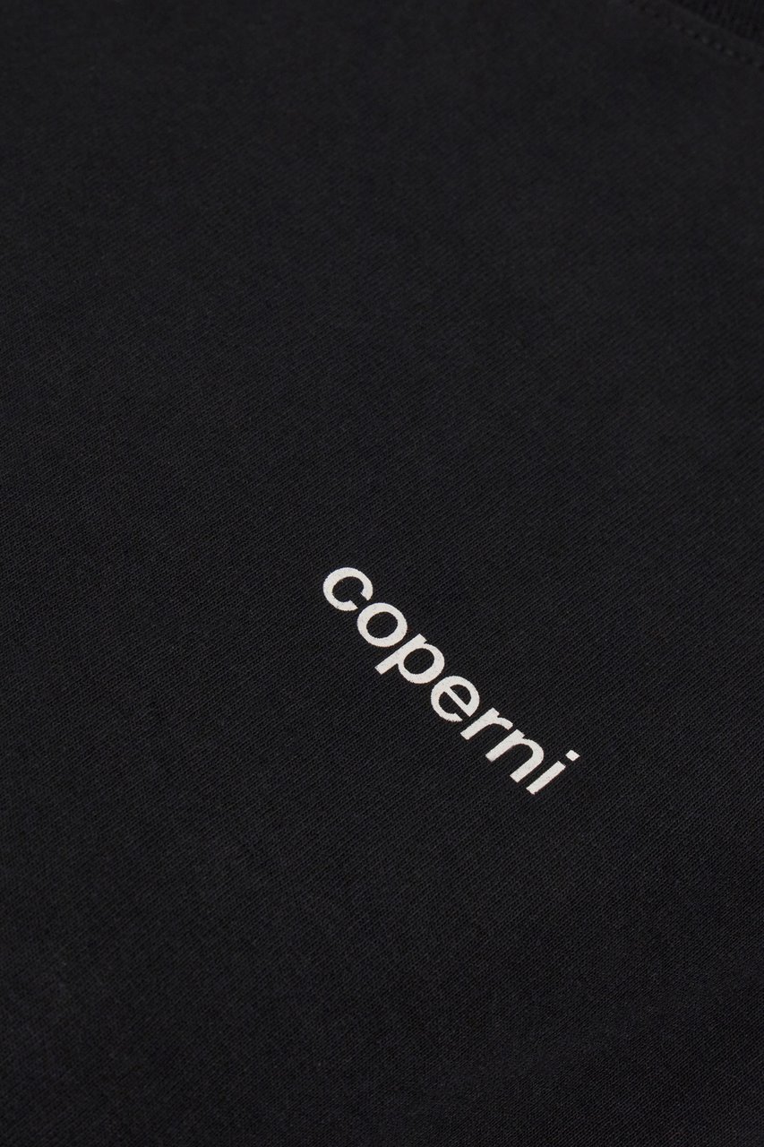 Coperni Coperni Black cotton t-shirt Zwart