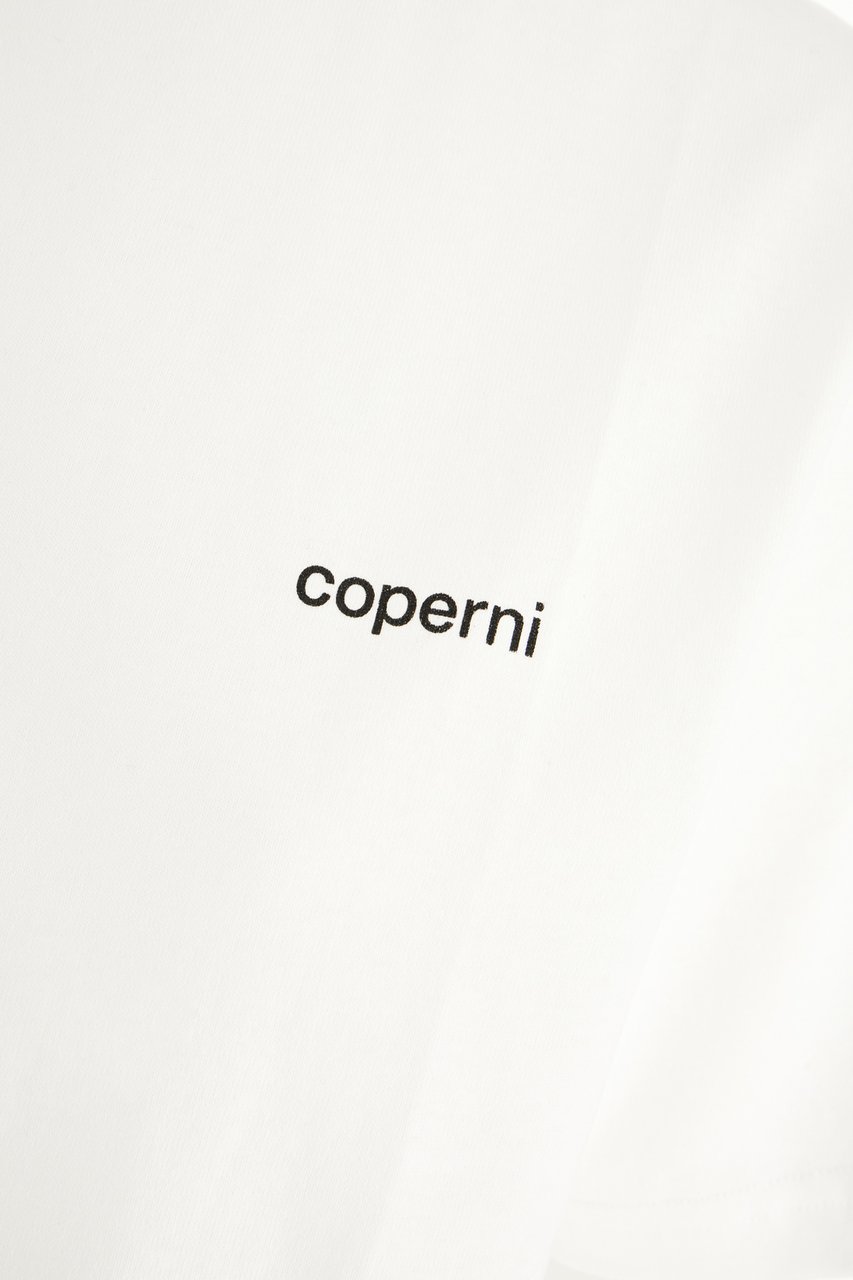 Coperni Coperni White cotton t-shirt Wit