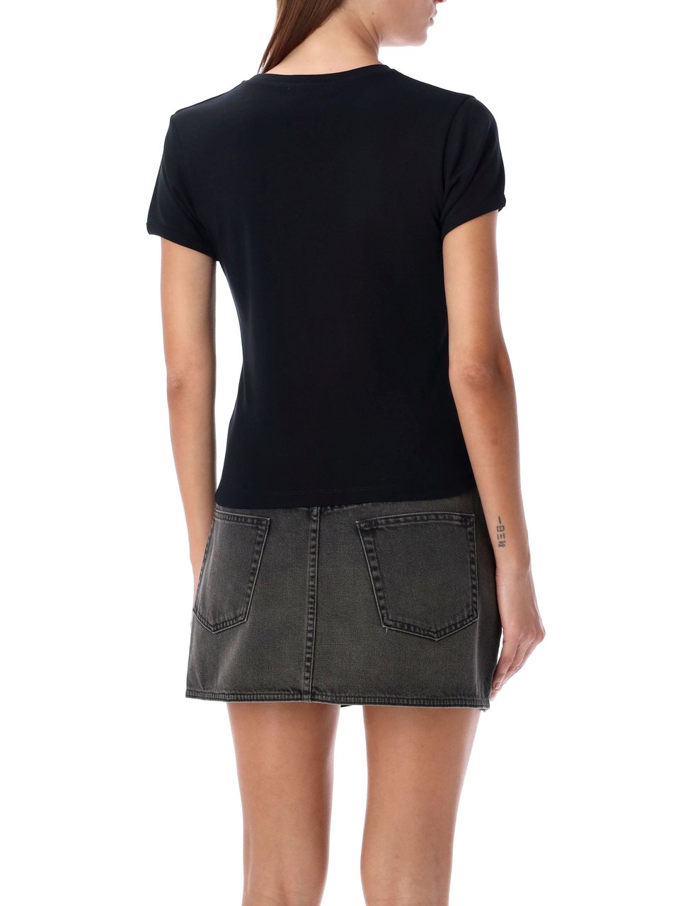 Coperni Slim T-shirt Zwart
