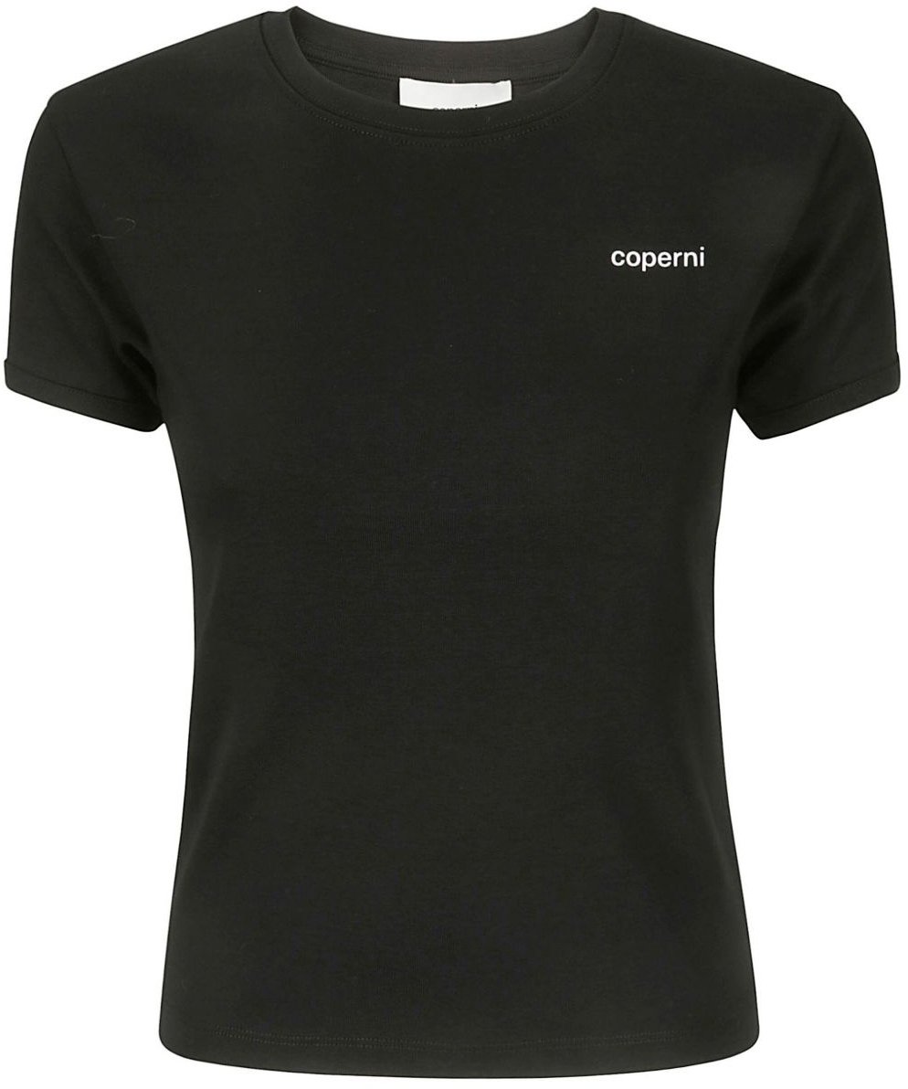 Coperni T-Shirts And Polos Black Zwart