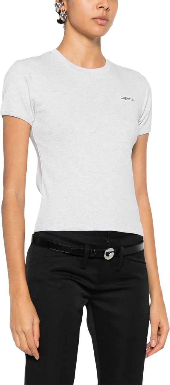 Coperni T-Shirts And Polos Grey Lichtgrijs