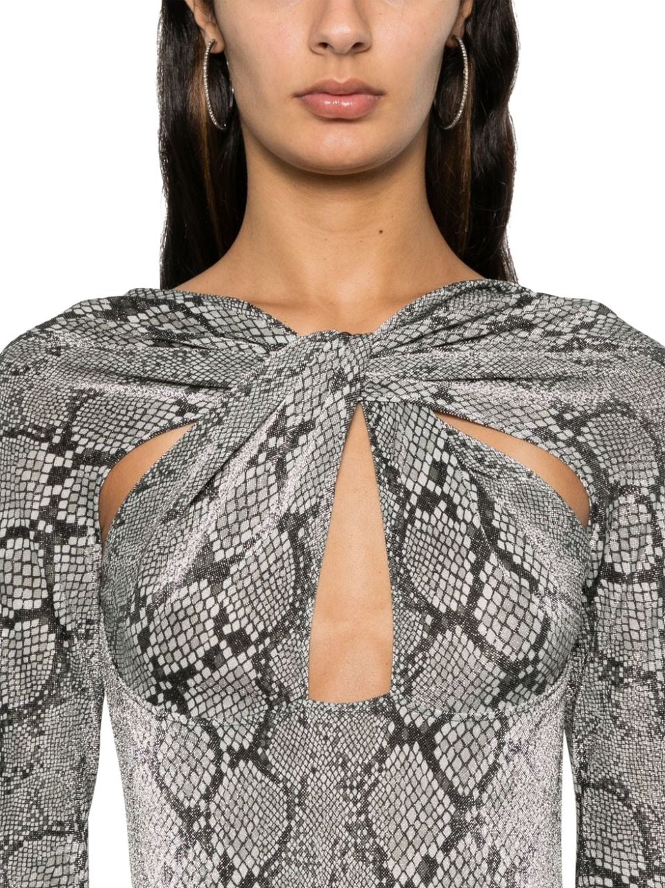 Coperni Dresses Snake Print Dierenprint