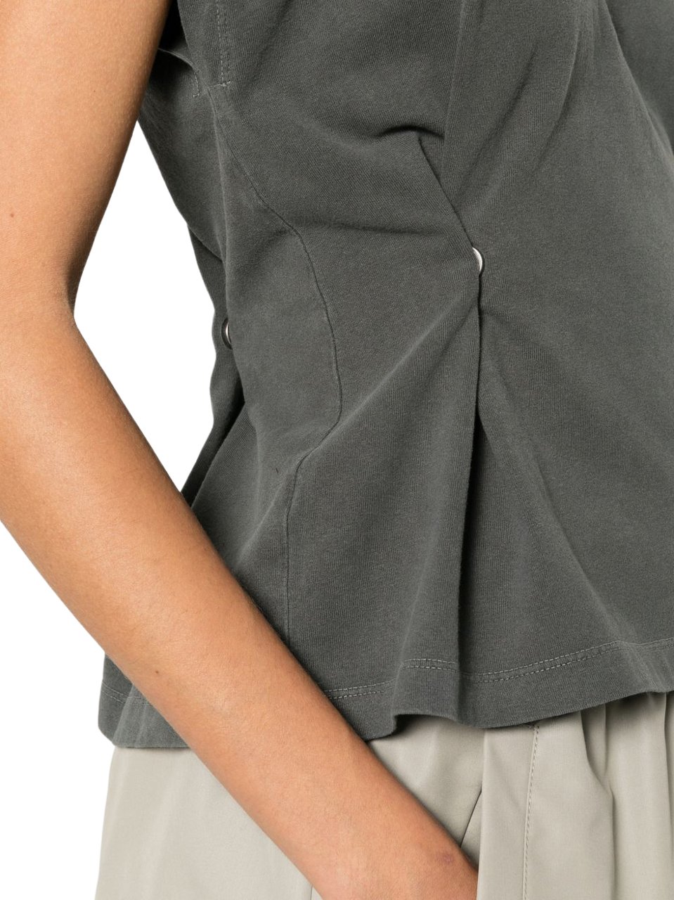 Coperni T-Shirts And Polos Grey Dark Donkergrijs