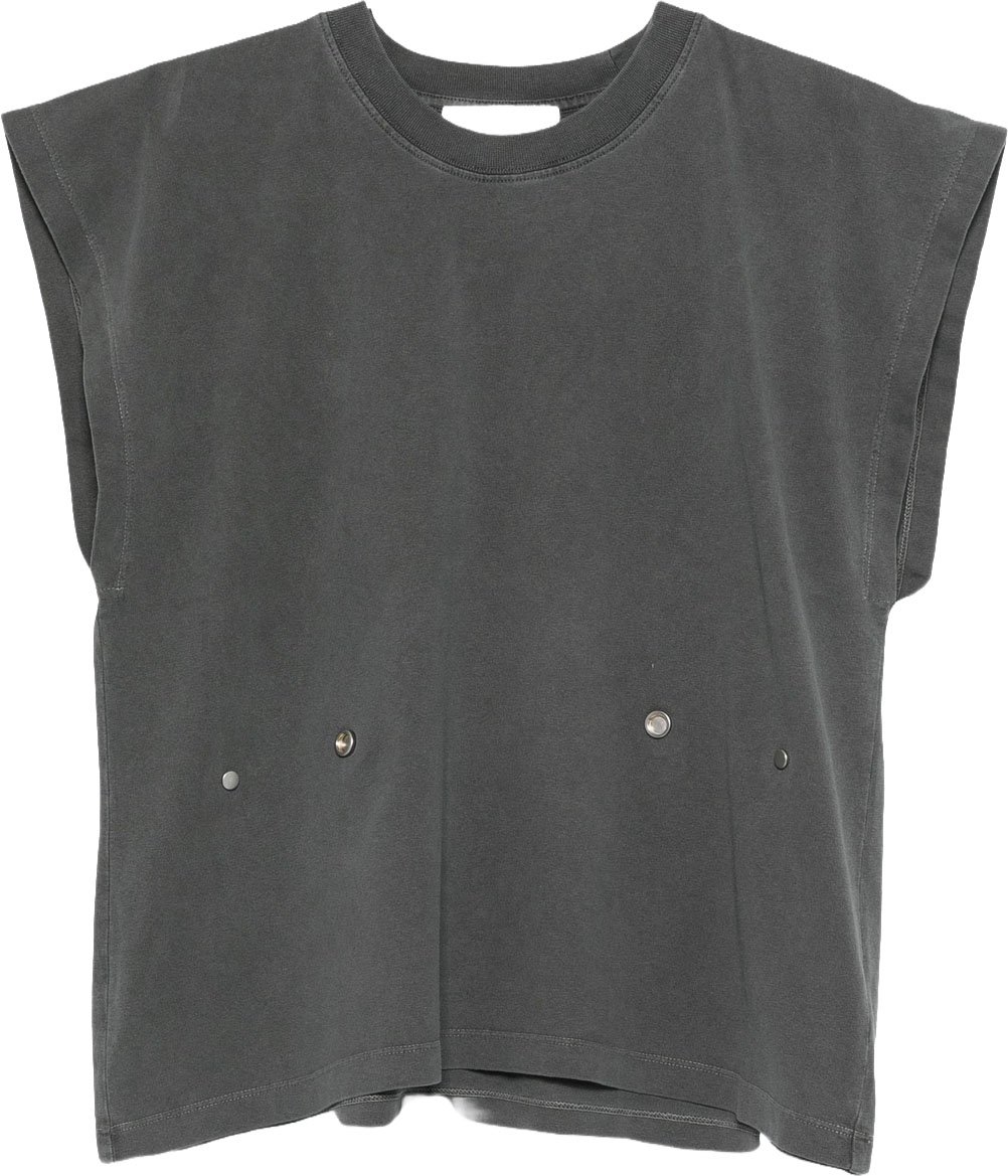 Coperni T-Shirts And Polos Grey Dark Donkergrijs