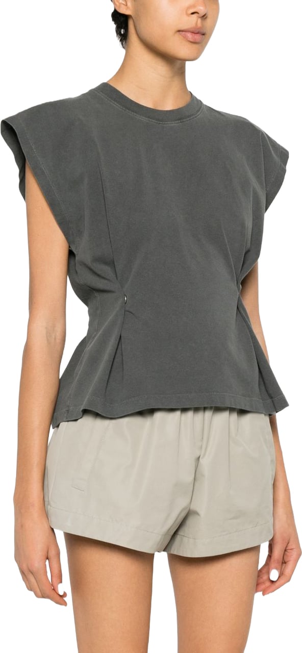 Coperni T-Shirts And Polos Grey Dark Donkergrijs