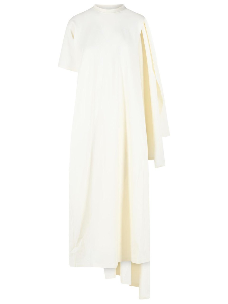 Coperni White Viscose Blend Dress Wit