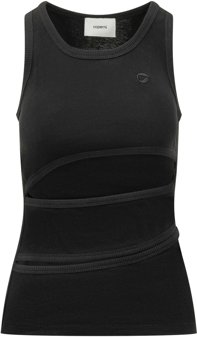 Coperni SPIRAL TANK TOP Zwart