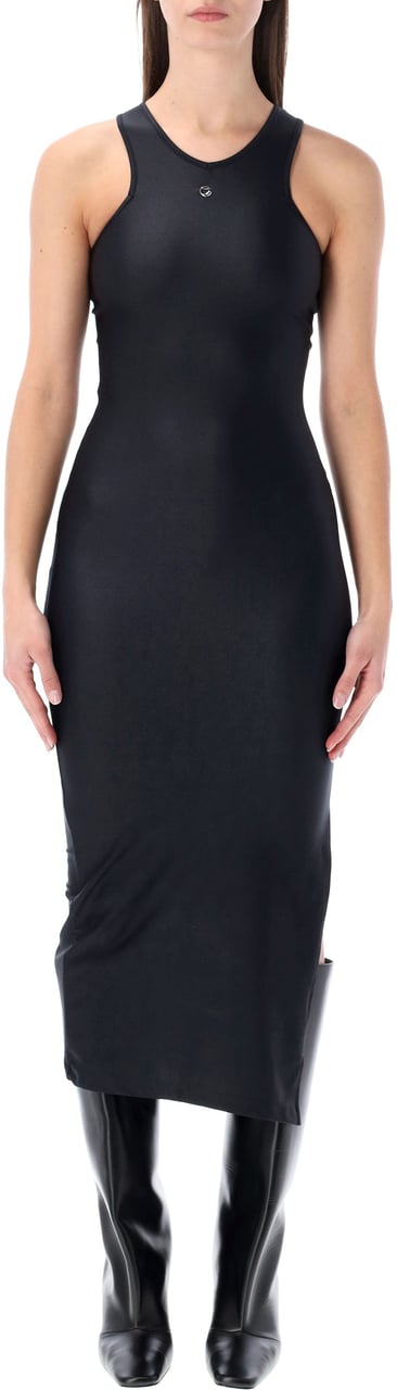 Coperni Tank Top Dress Nero Zwart