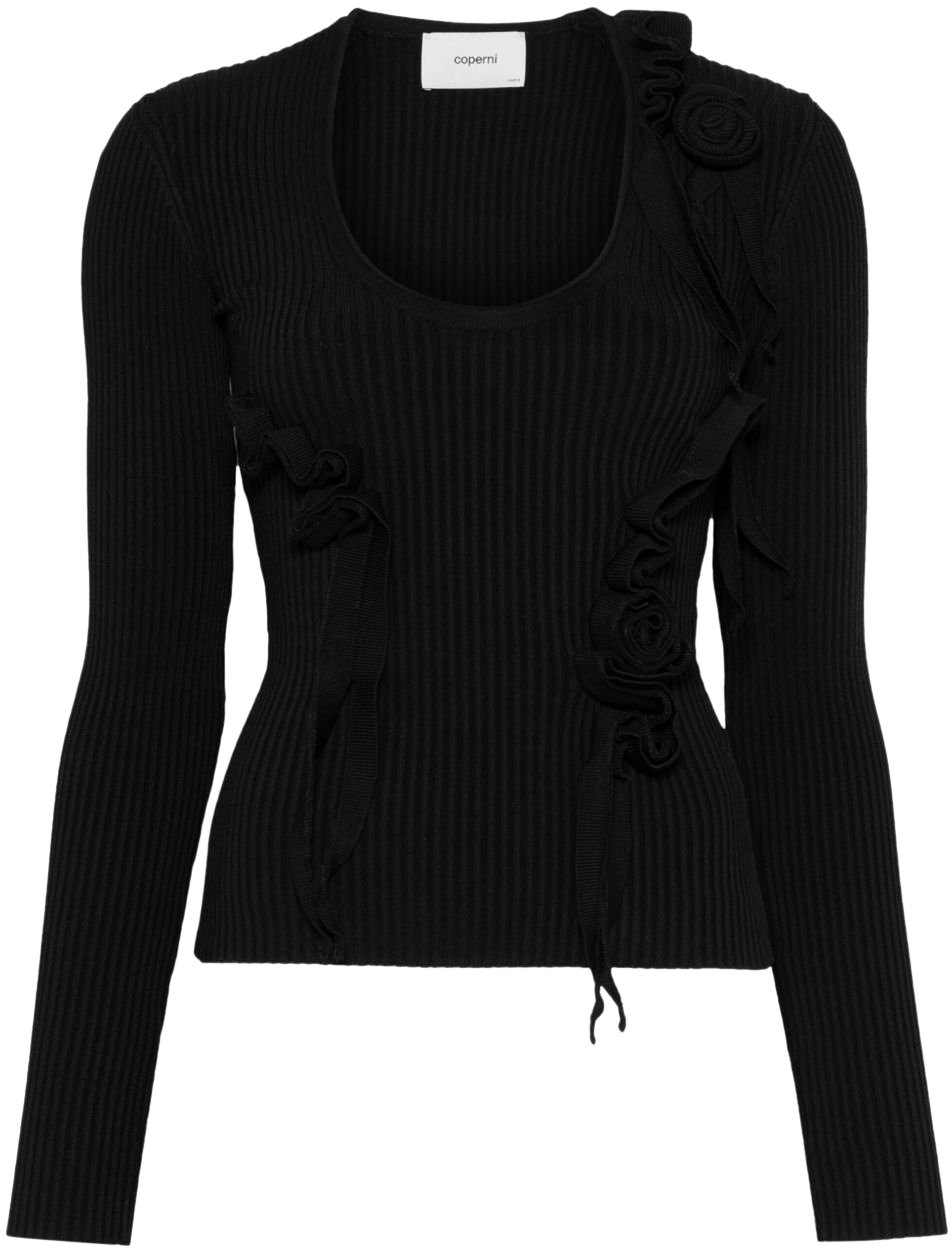 Coperni Top Black Zwart