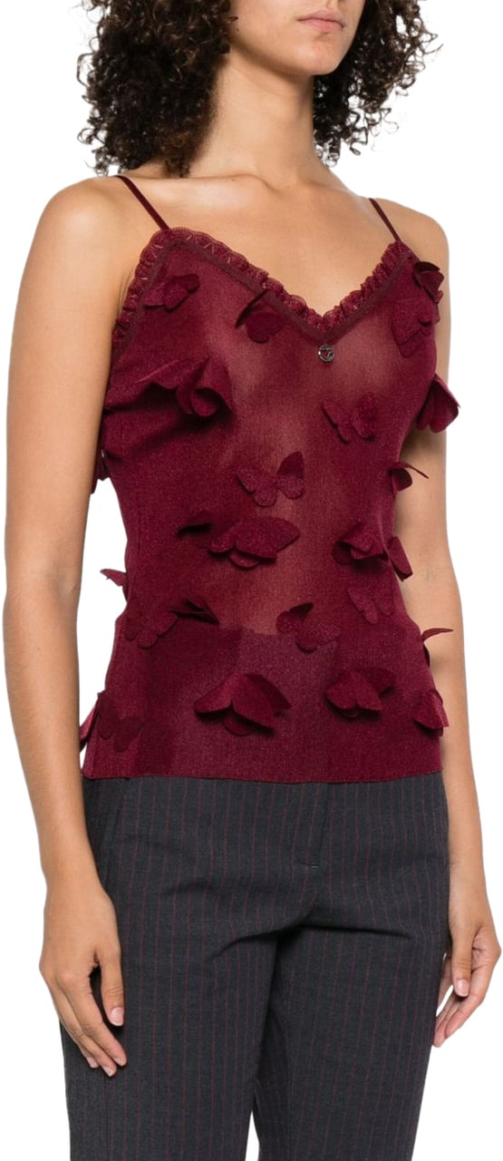 Coperni Top Red Rood