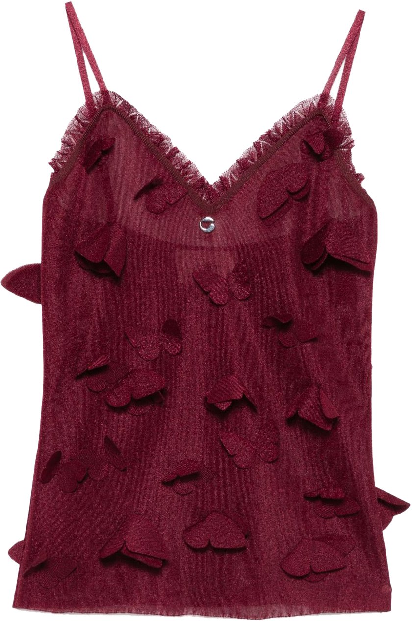 Coperni Top Red Rood