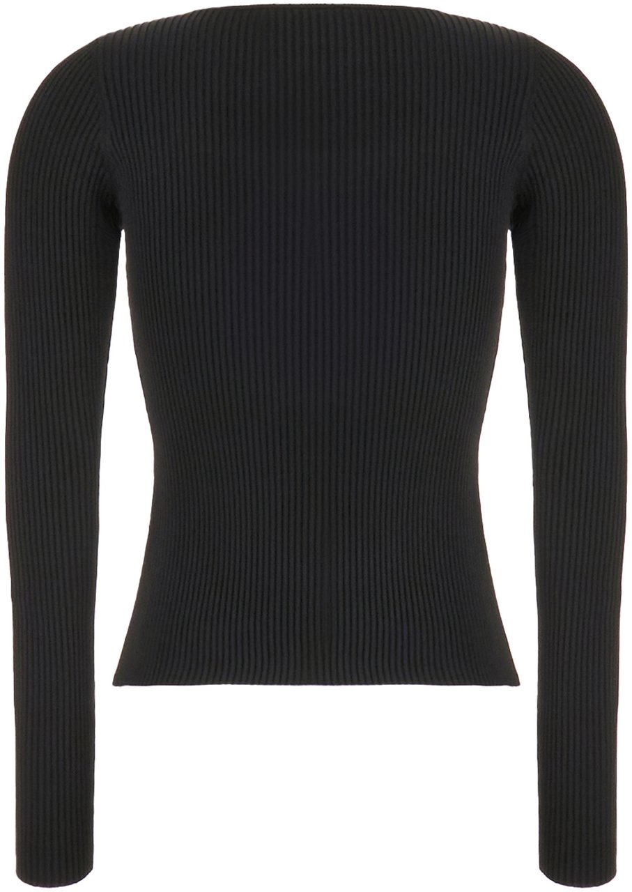 Coperni Coperni Black viscose top Zwart