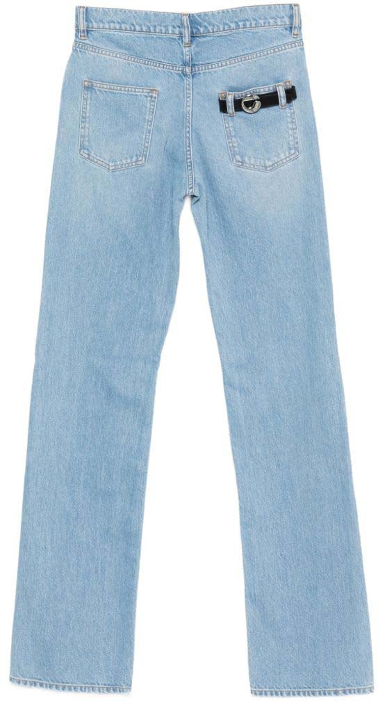 Coperni Trousers Blue Light Blauw