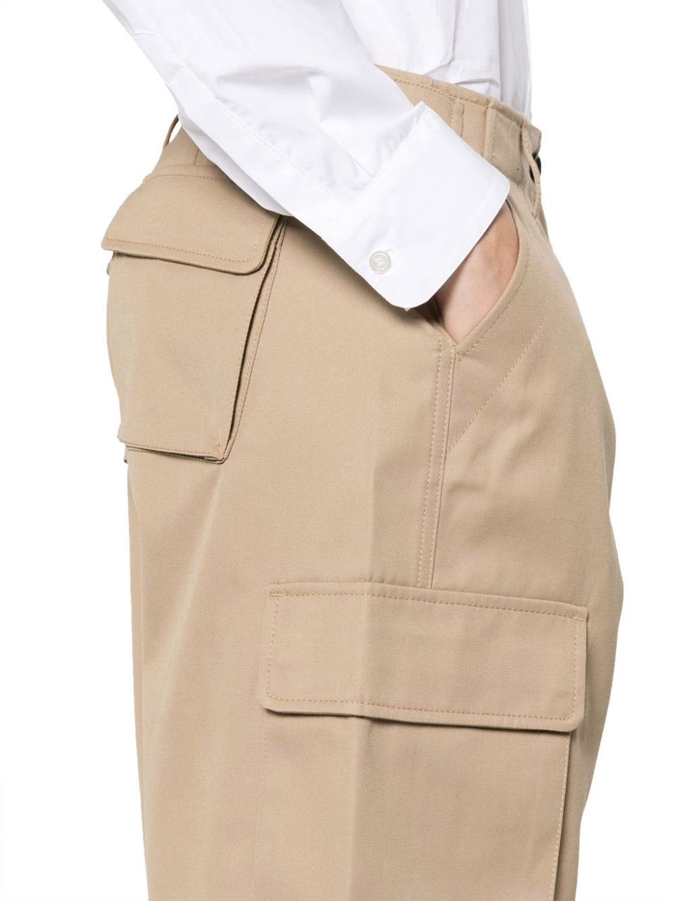 Coperni Trousers Beige Beige