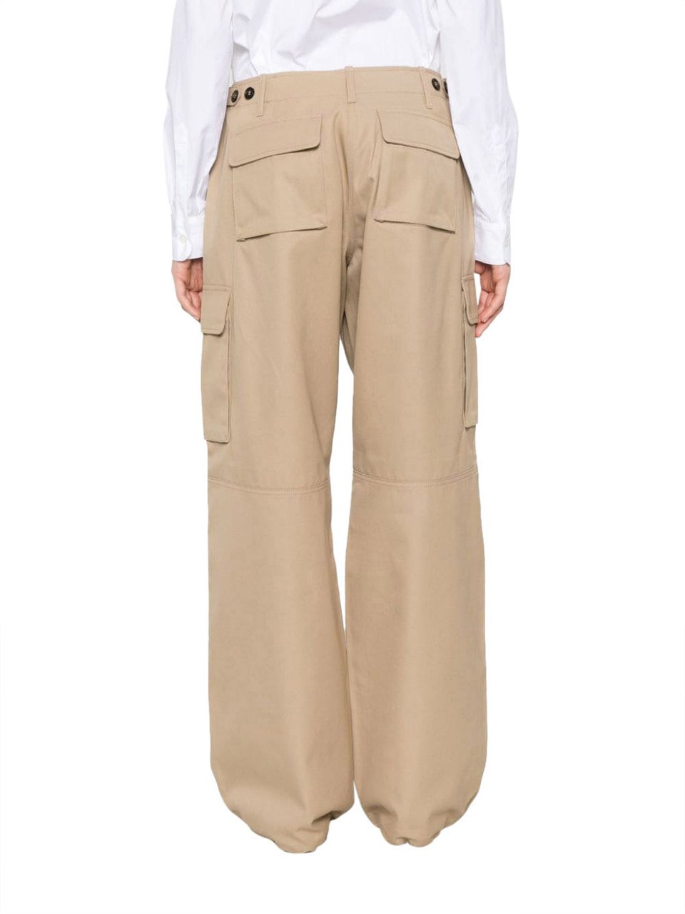 Coperni Trousers Beige Beige