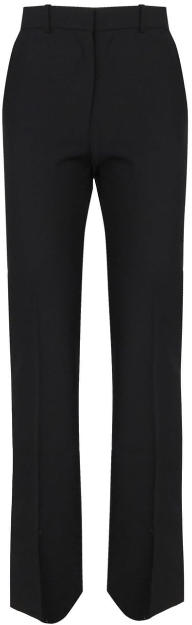 Coperni High-Waisted Black Tailored Trousers Zwart