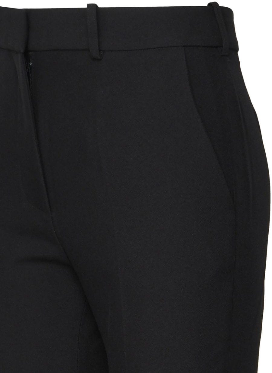 Coperni High-Waisted Black Tailored Trousers Zwart