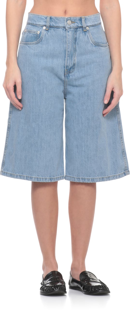 Coperni Shorts Light Blue Lichtblauw