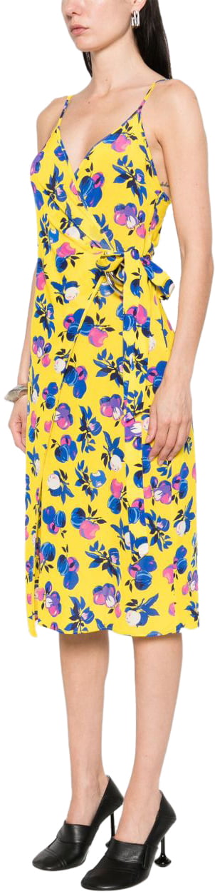 Coperni Dresses Print Yellow Apples Geel