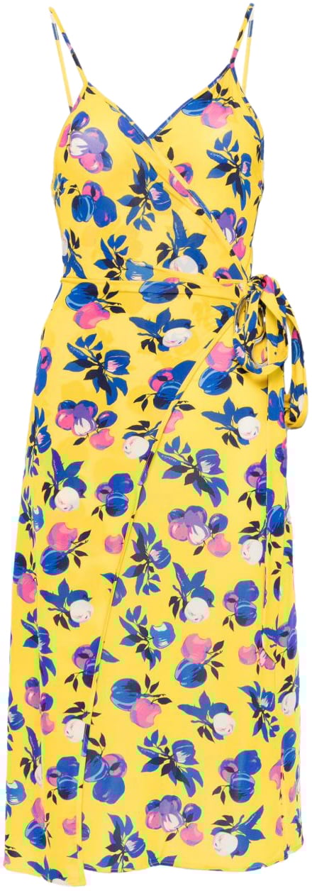 Coperni Dresses Print Yellow Apples Geel
