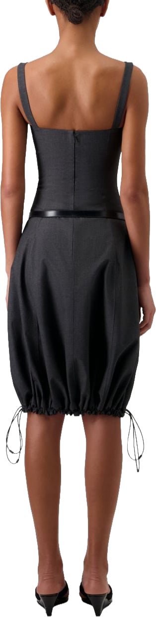 Coperni Dresses Grigio Donkergrijs