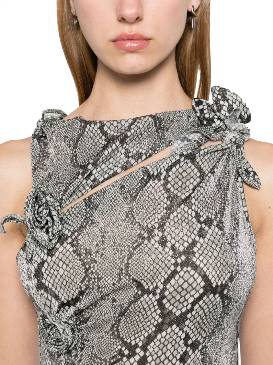 Coperni Dresses Snake Print Dierenprint